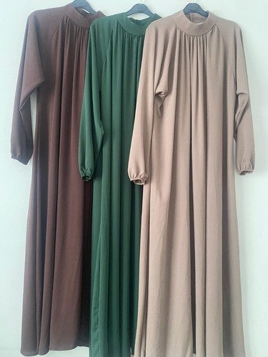 Womens plain black abaya - womens,