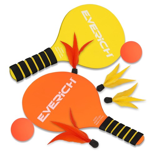 Beach bat and ball - and,