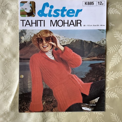 Lister tahiti knitting - lister, pattern