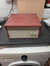 His Master’s Voice Vintage Record Player UNTESTED Sold as SPARES/PARTS