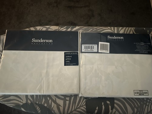 Sanderson oxford pillow cases - sanderson,