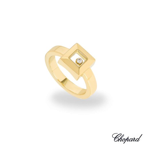 Chopard yellow gold - chopard, square