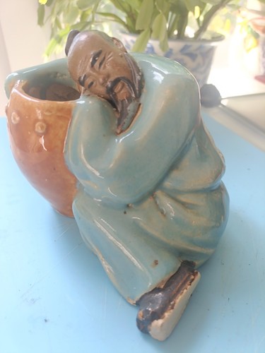 Rare antique shiwan mudman - rare,