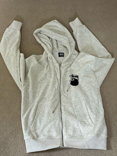Stüssy unisex grey full zip - full,