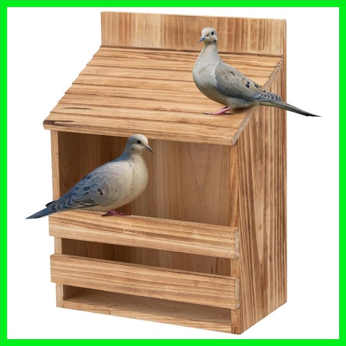 Wooden open mourning dove - mourning,