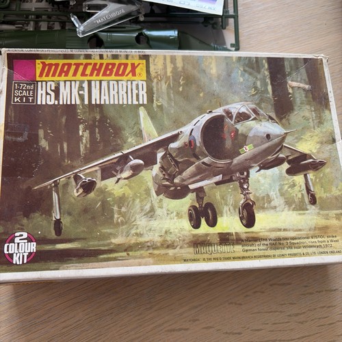Matchbox vintage harrier - matchbox,