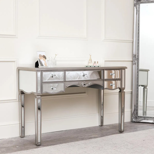 Large mirrored dressing table