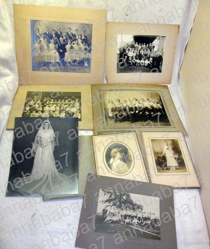 Eight antique old 1800 - eight, 1800's