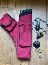 Archery 4 Tube Quiver with Accessories