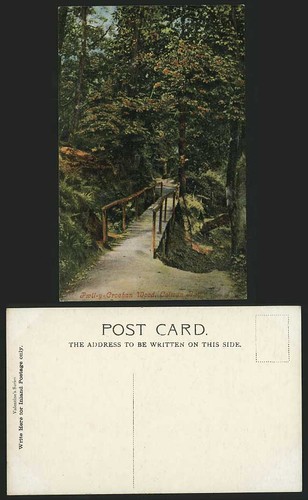 Colwyn bay old - colwyn, postcard