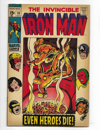 Iron man 1969 marvel comics - iron,