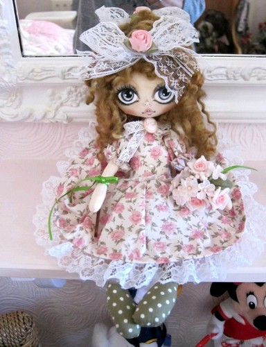 Ooak rag doll - rag,