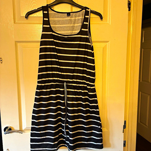 Shein black white - shein, striped
