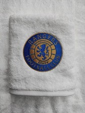 Rangers hand towel - rangers, fc:
