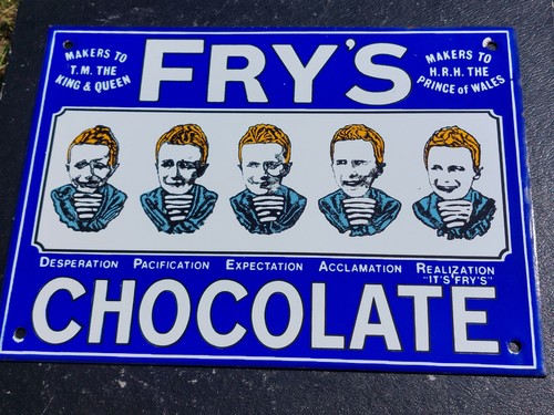 Vintage fry chocolate - fry’s,