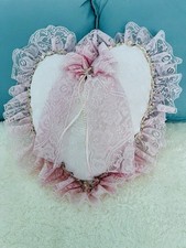 Shabby chic lace - chic, cushion