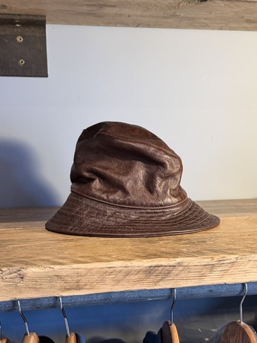 Vintage kangol brown - brown, leather