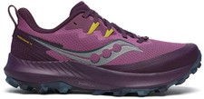 Womens Saucony Peregrine 14 Trail Running Shoes in Purple / UK6 EU39