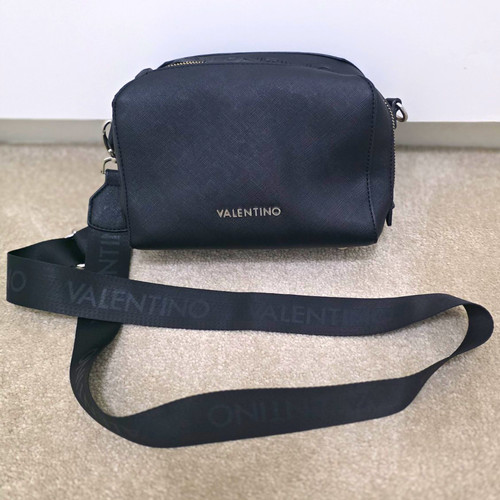 Valentino black leather small - valentino,