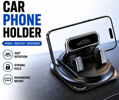 Car phone holder - phone, 360