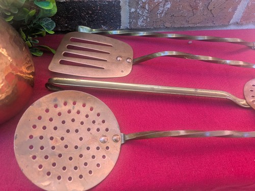 Copper and brass vintage - copper,