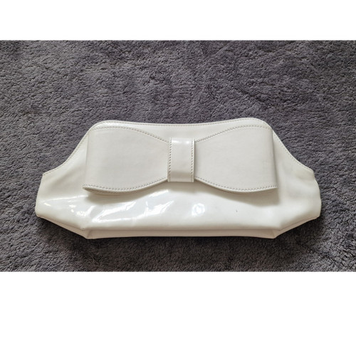 Bennett white clutch bag - bennett,