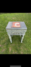 dressing table with mirror