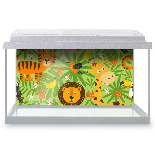 Fish tank background - tank, 90x45cm