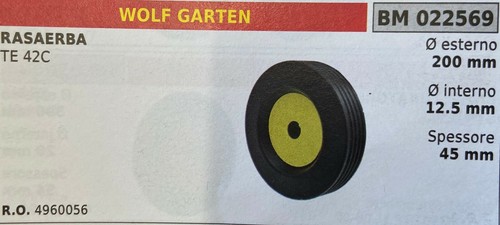 Lawn mower wheel brumar - lawn,