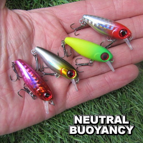Mini suspending minnows trout - minnows,