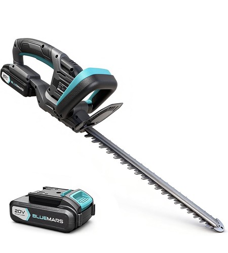 20v cordless hedge trimmer - 20v,