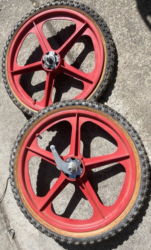 Old school bmx red - red, skyway