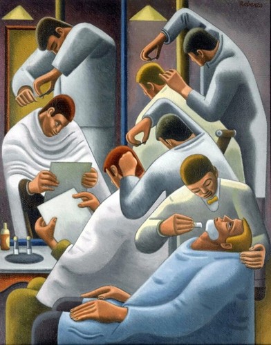 The barber shop - barber, william