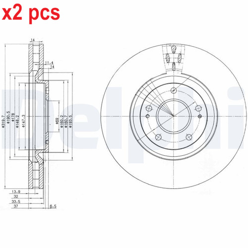 Pcs sides fits - pcs, l&r