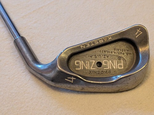 Ping zing black dot iron - ping, #4