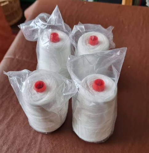 Cones white sewing thread - 4,