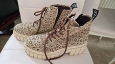 GUESS Fabric Unckle Boots