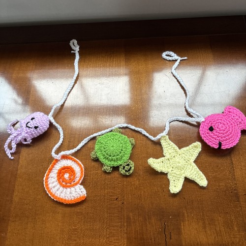 Seaside themed bunting fish - seaside,