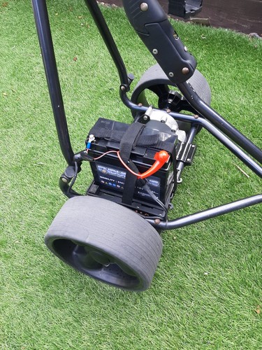Electric golf trolley brand - trolley.,