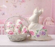 Easter Decor Fabric Bunny and