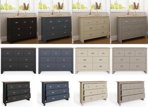 Wide chest drawer bedroom - of,