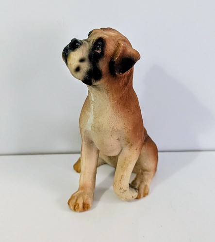 Boxer dog figurine ornament - dog,
