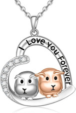 Guinea Pig Necklace for Women