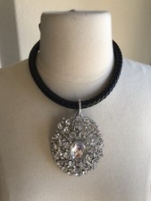 FREEDOM Topshop Oval Statement Piece Choker Goth Punk Rock Costume Jewelry NWT