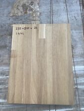 Solid Oak Worktop Off cut - 235 x 310 x 26mm - Wood -Timber
