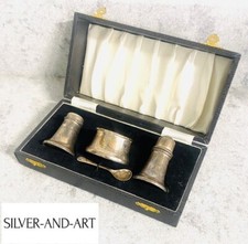 Solid Silver Condiment Cruet