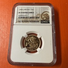 1998 Gold Proof Sovereign