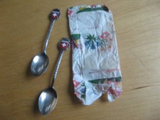 switzerland 2 vintage collector spoons