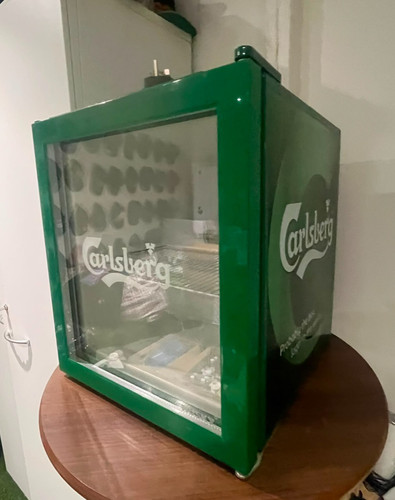 Carlsberg mini fridge - carlsberg,