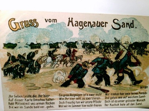 Greetings from hagenauer sand - greetings,